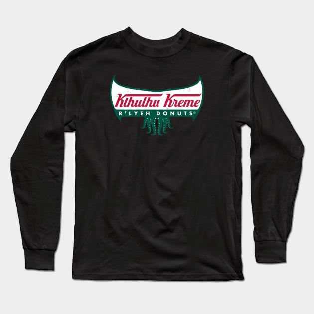 R'lyeh Donuts Long Sleeve T-Shirt by pigboom